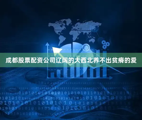成都股票配资公司辽阔的大西北养不出贫瘠的爱